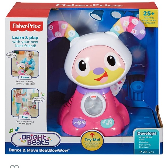 Fisher price robot dog learning toy - Picture 3 of 16